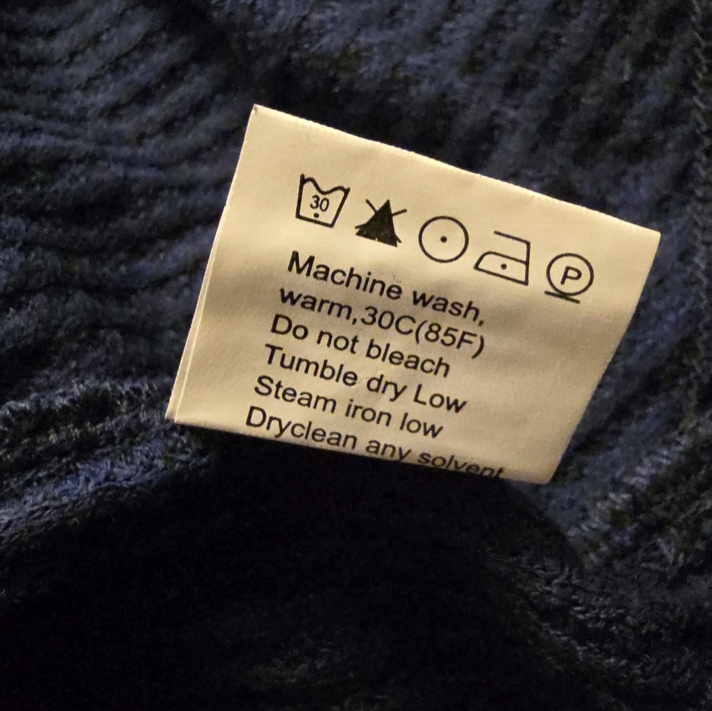 Dokotoo. Women's Navy Button-Up Waffle Bottomm Short Sleeve Top. 2X. NWT. - Picture 7 of 8